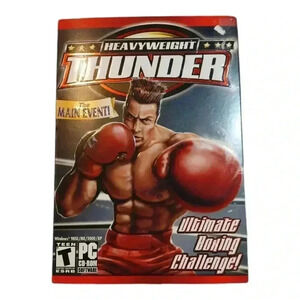 Heavyweight Thunder PC Game (2005) Ultimate Boxing Challenge - Classic Fight Act
